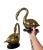 Late 20th Century Brass Flamingo Mod Vintage Pair on Wooden Base For Sale - Image 5 of 10