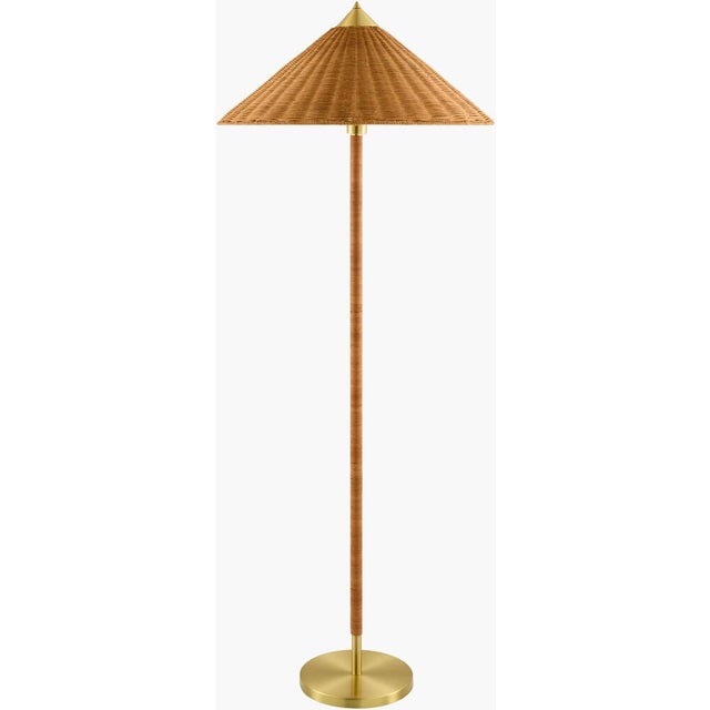 Illuminate your space with the Selvaya accent floor lamp, a perfect fusion of coastal charm and traditional elegance....