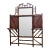 Late 19th Century English Aesthetic Bamboo Framed Mirror For Sale