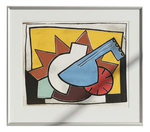 Wil Klaassen, Composition, Limited Edition Print, Framed