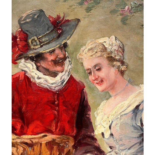 Unknown Artist, The Conqueror, Oil on Canvas For Sale - Image 8 of 18