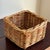 Petite Handwoven Vintage Storage Basket For Sale - Image 10 of 10