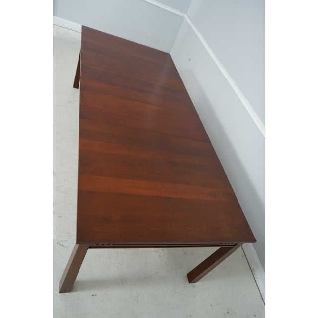 Stickley Highlands Cherry Arts & Crafts Dining Table For Sale - Image 16 of 18