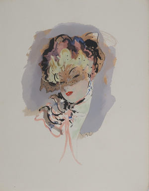 Jean-Gabriel Domergue, The Pin-Up, Lithograph
