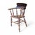 Brown Antique Victorian Captains Chair, 1900s For Sale - Image 8 of 10