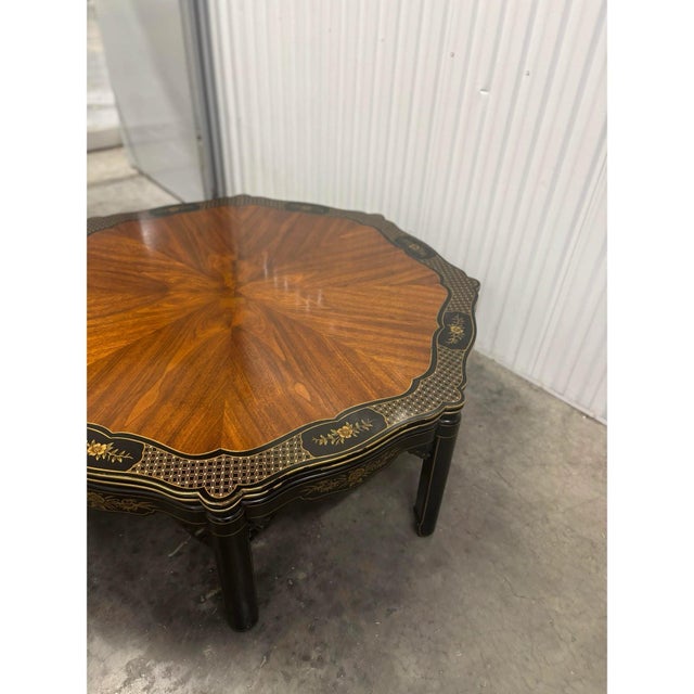 Chinoiserie Chinoiserie Style Coffee Table by Kindel Furniture For Sale - Image 3 of 12