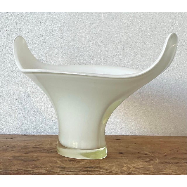 Vintage Italian Art Glass Bowl For Sale - Image 10 of 12