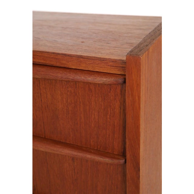 Mid-Century Danish Teak Chest of Drawers, 1960s For Sale - Image 14 of 18