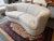 Modern Vladimir Kagan Style Paisley Print Loveseat For Sale - Image 3 of 12