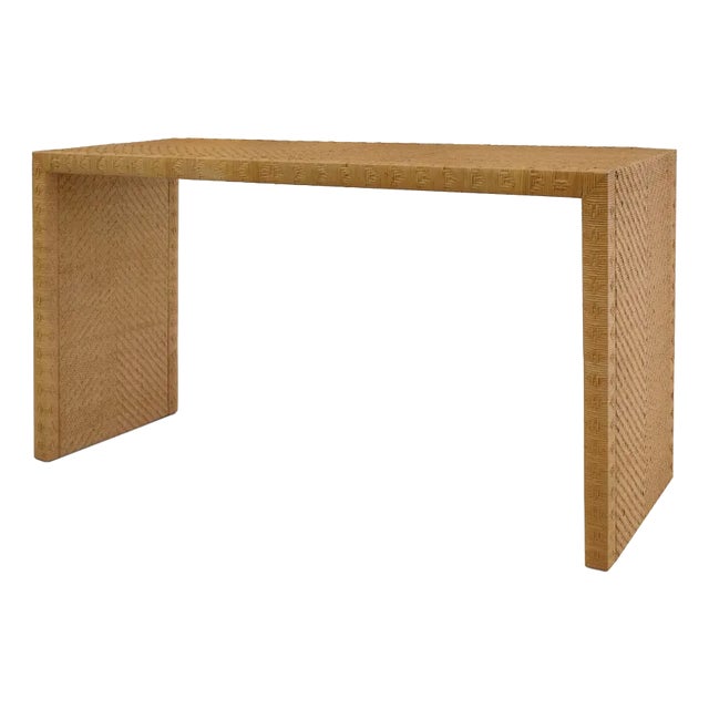 Bunny Williams Home Wicker Baylor Console For Sale