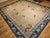 19th Century Antique Chinese Peking Rug, Handwoven Open Pattern, Tan & Blue, 12' X 14' For Sale In Chicago - Image 6 of 17