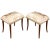 Set of Art Deco Walnut Footrests For Sale - Image 4 of 4