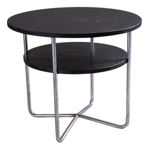 Coffee Table with Tubular Frame by Michael Thonet, 1940s
