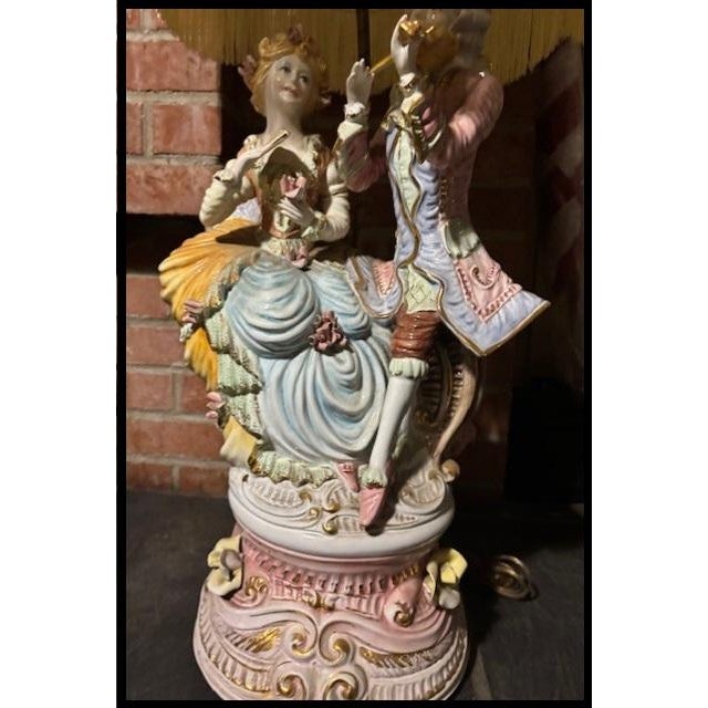 1950s Lamps French Provincial Set of Two For Sale In Los Angeles - Image 6 of 14