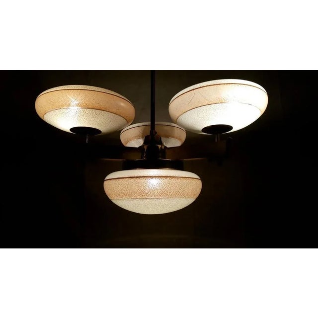 Vintage Model 6448 Chandelier from Zukov For Sale - Image 9 of 18