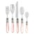 VIETRI Aladdin Antique Light Pink Twenty-Piece Flatware Set Set, Service for Four For Sale