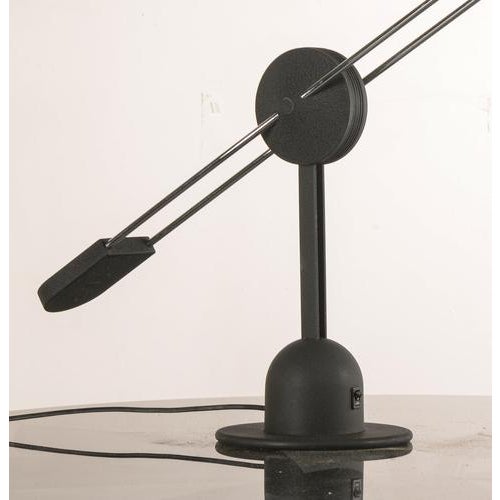 Table Lamp in Steel and Painted Metal For Sale - Image 6 of 9