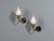 Mid-Century Modern 1950s Mid-Century Modern Fog & Mørup, Wall Lights, Brass, Glass - a Pair For Sale - Image 3 of 10