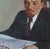 1970s Lenin Portrait Painting, Soviet Art, Ukrainian Artist Krizhevsky 90-90 For Sale - Image 4 of 6
