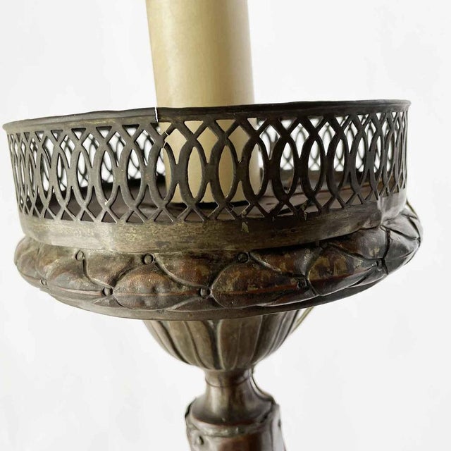 Embossed Copper Arms Sconces, 1700, Set of 2 For Sale - Image 6 of 10