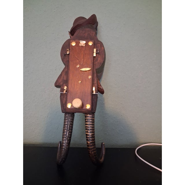 Metal Wall Hunting Black Forest Fox, 1960s For Sale - Image 7 of 11