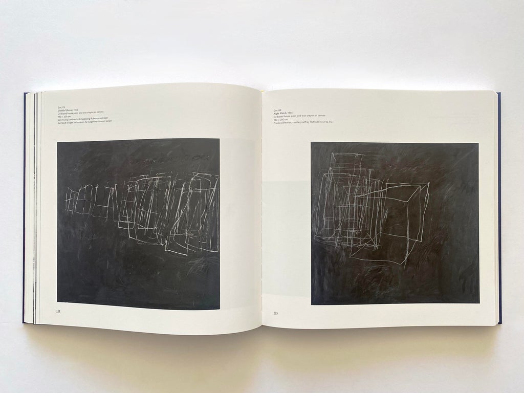 Cy Twombly Abstract Expressionist Lithograph Print Paris