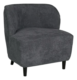 NOIR Laffont Chair with Grey Fabric