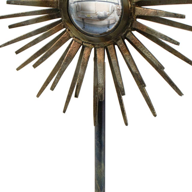 Regina Andrew Radiant Iron Sculpture, Brass For Sale - Image 4 of 6