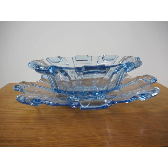 In perfect condition all glass Measures: 11cm x 26cm x 30cm 6cm x 34cm x 39cm.