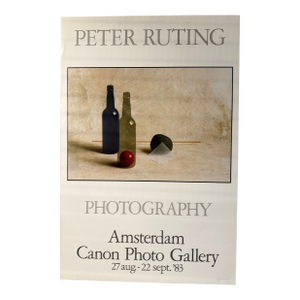 Peter Ruting (1938-2015), the Red Line, 1983, Copyright 1984 Verkerke Gallery, Printed in Netherlands