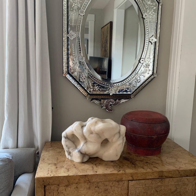 Richard Connelly 1923-2002 alabaster "Torso". From the estate of a Seattle Art Museum Supporter President (SAMS) and...