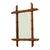 Wood Chinoiserie Faux Bamboo Mirror in Wood For Sale - Image 7 of 17