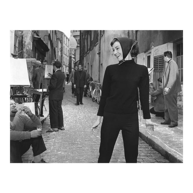 Audrey in Paris, 1956 For Sale