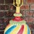Early 21st Century 2005 Whimsical Ceramic Swirl Table Lamps, Styled After MacKenzie-Childs - A Pair For Sale - Image 5 of 16