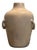 XL Taupe Ceramic Vase For Sale