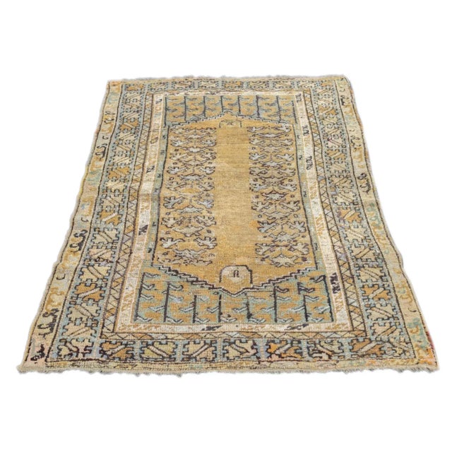 Antique Konya Rug 3'10'' x 6'4''.