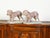 Ceramic Pair of 19th Century French Faience Bulldog Sculptures on Terracotta Bases For Sale - Image 7 of 10