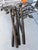 Vintage Handcrafted Metal Forest Canopy Queen Bed Frame, Signed For Sale - Image 15 of 17