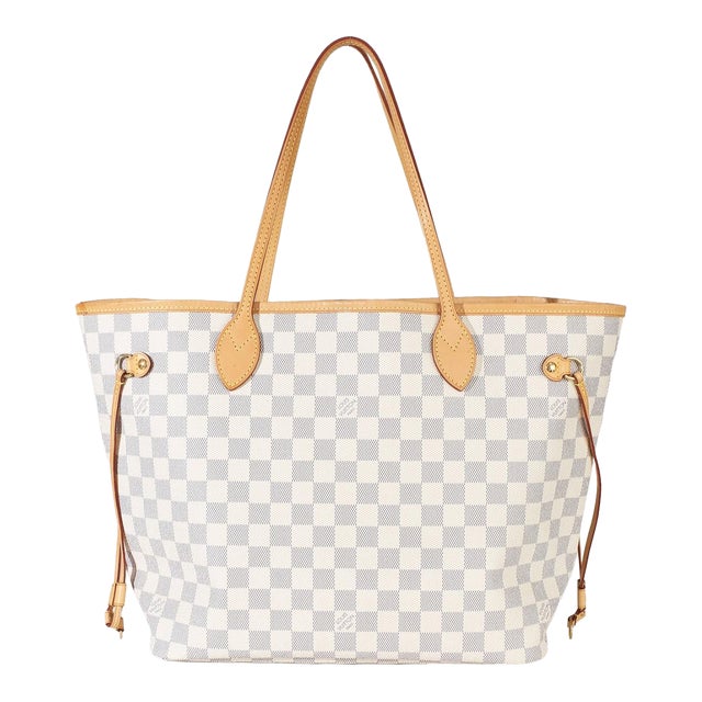 Damier Azur Canvas Neverfull MM For Sale