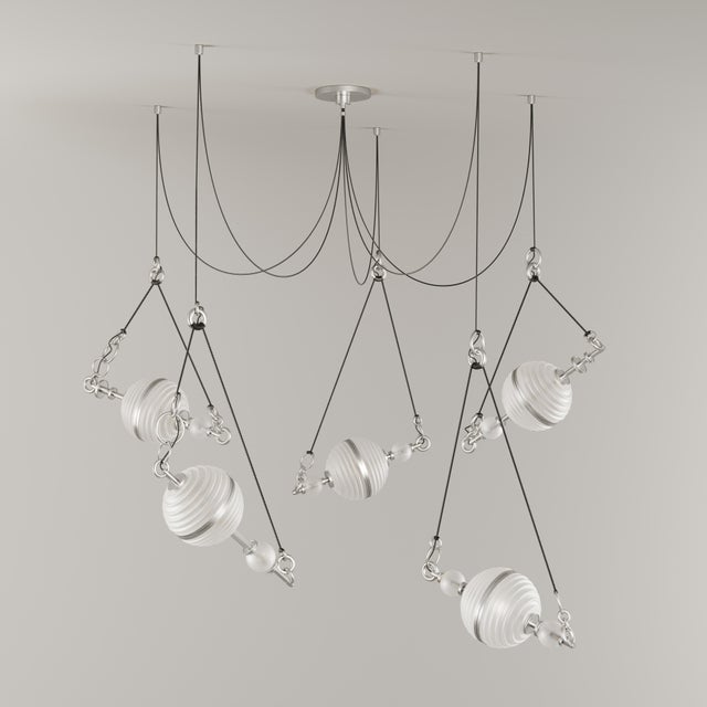 Saturn Suspension Lamp by Creativemary For Sale - Image 15 of 16