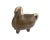 A ceramic horse designed by Stig Lindberg (1916-1982) for Gustavsberg. Made in Sweden, this brown ceramic horse sports a...