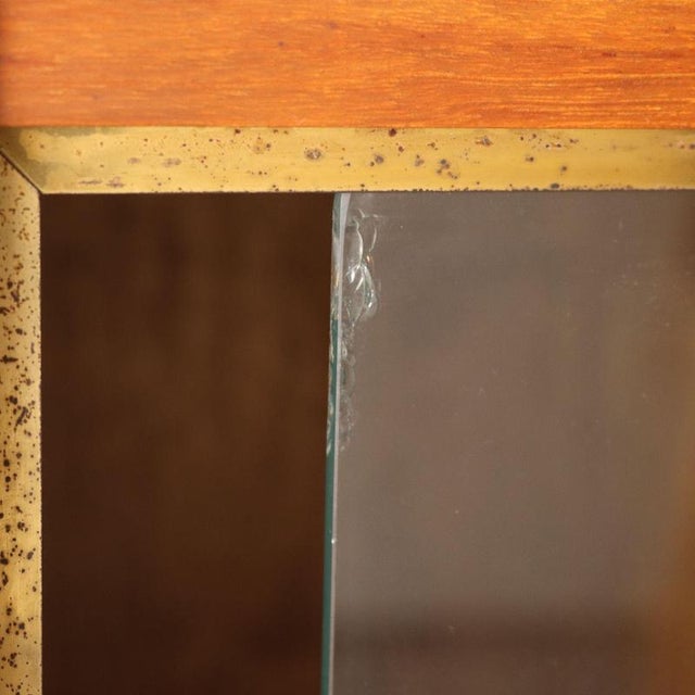 Vintage Larch Veneer Bookcase, Italy, 1960s For Sale - Image 12 of 13