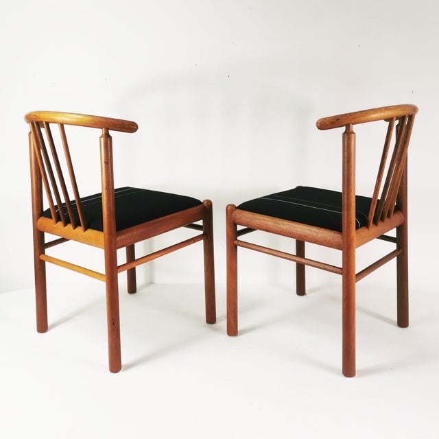 Mid-Century Teak Chairs, Denmark, 1970s, Set of 6 For Sale - Image 12 of 18