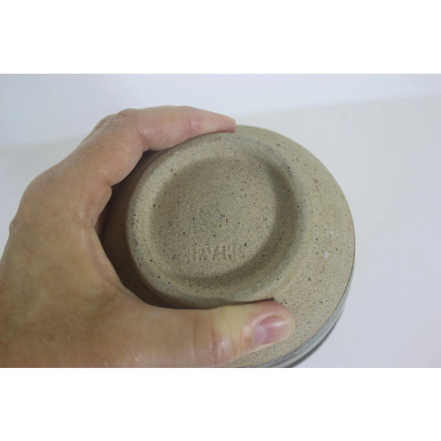 Ceramic Vintage Signed Studio Pottery Bowl Handmade For Sale - Image 7 of 8