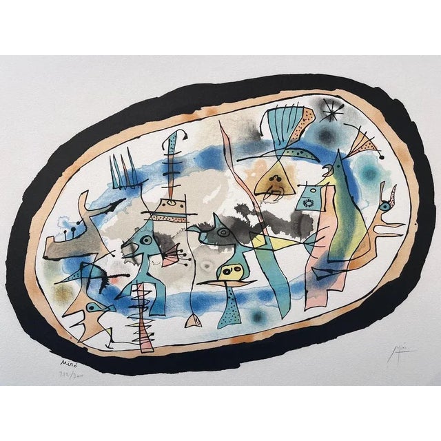 After Joan Miró, The Birth of the Day, 1957, Lithograph For Sale - Image 6 of 10