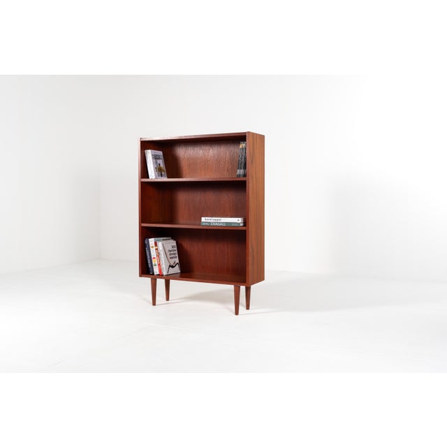 Brown Mid-Century Modern Danish Teak Bookcase from Sejling Skabe, 1960s For Sale - Image 8 of 13