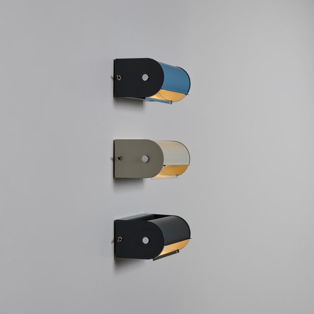 Charlotte Perriand 'Applique Cylindrique Petite' Wall Lamp in Anthracite For Sale - Image 12 of 18