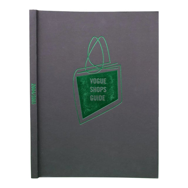 "Vogue Shops Guide: The Now Guide of World Wide Shops & Show Rooms" 2004 For Sale