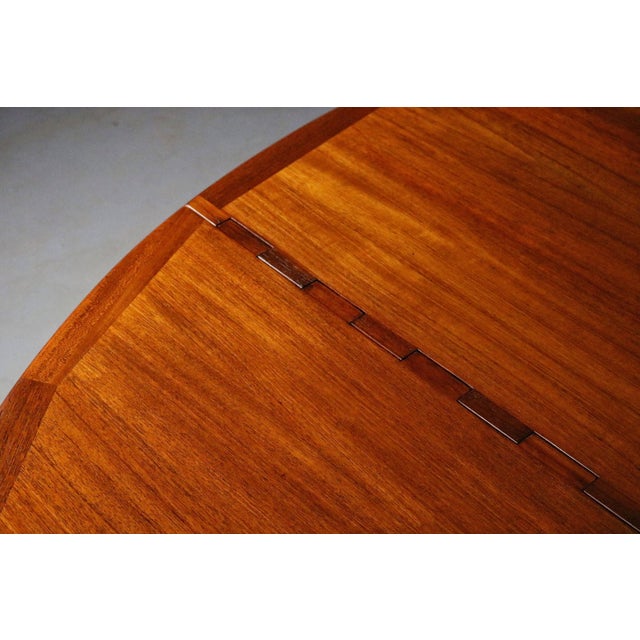 1960s Peter Hvidt and Orla Mølgaard-Nielsen Teak Drop-Leaf Teak Table For Sale - Image 5 of 9