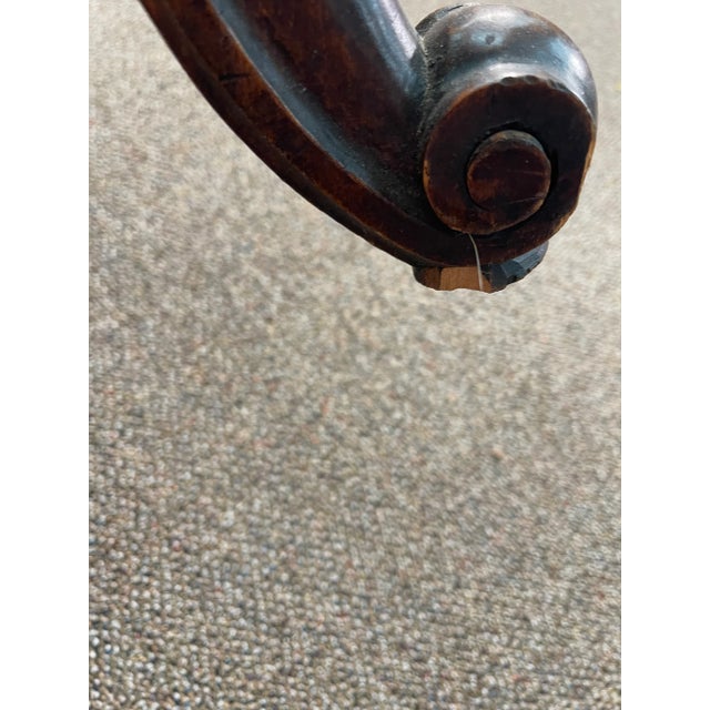 Early 20th Century Carved Walnut Chair For Sale In New York - Image 6 of 13